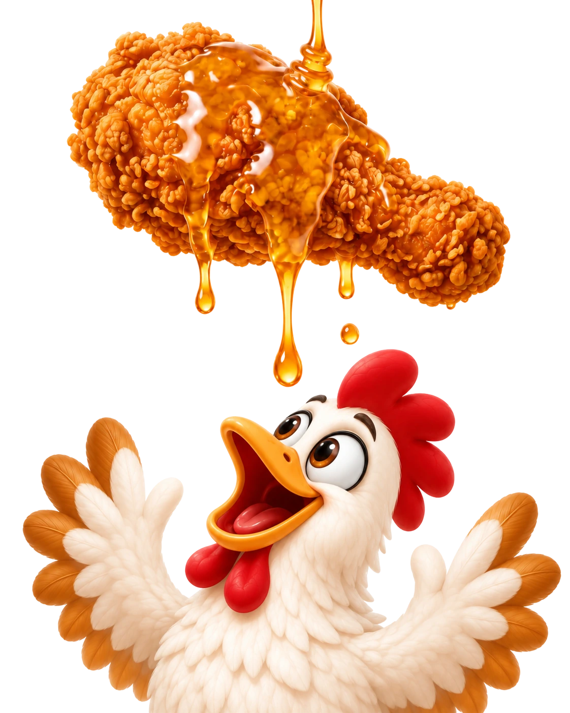 Mascota de El Broaster del Chef